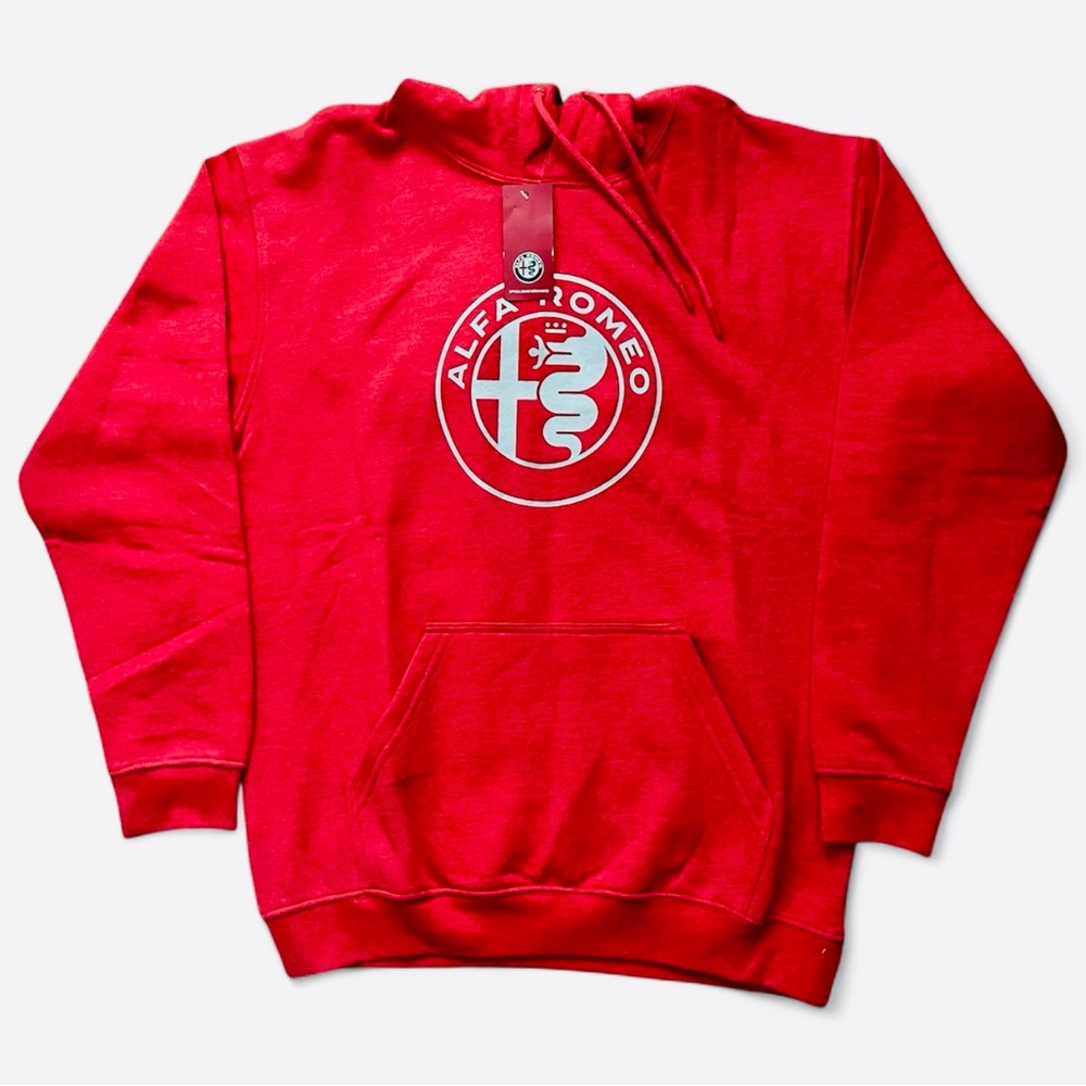 NWT Alfa Romeo Size Small Red Sweatshirt